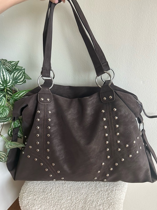 Handbags - Very spacious everyday Dark Brown Women’s Shoulder Bag